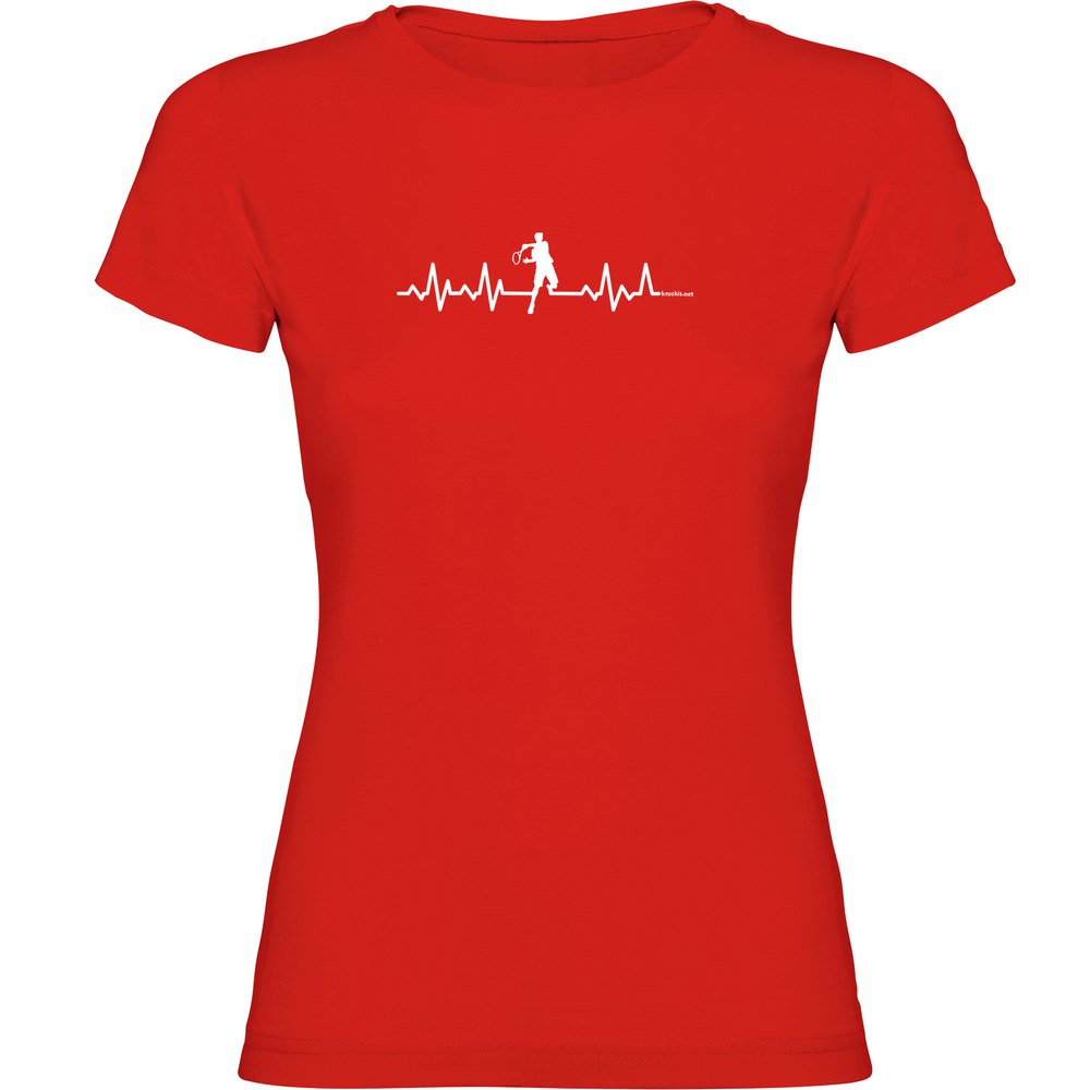 Kruskis Tennis Heartbeat Short Sleeve T-shirt Rot L Frau Kruskis Tennis Heartbeat Short Sleeve T-shirt Rot L Frau von Kruskis