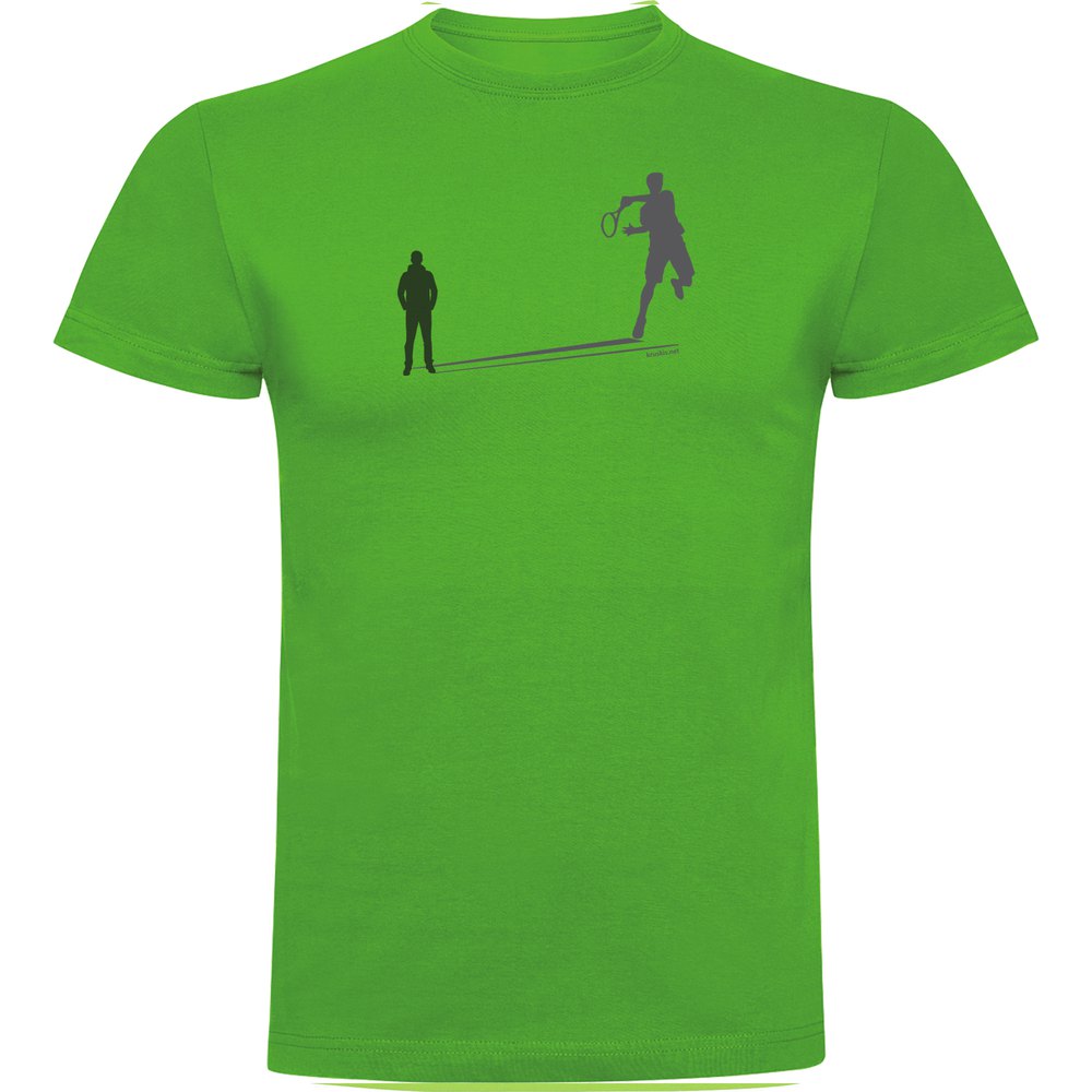 Kruskis Tennis Shadow Short Sleeve T-shirt Grün XL Mann von Kruskis