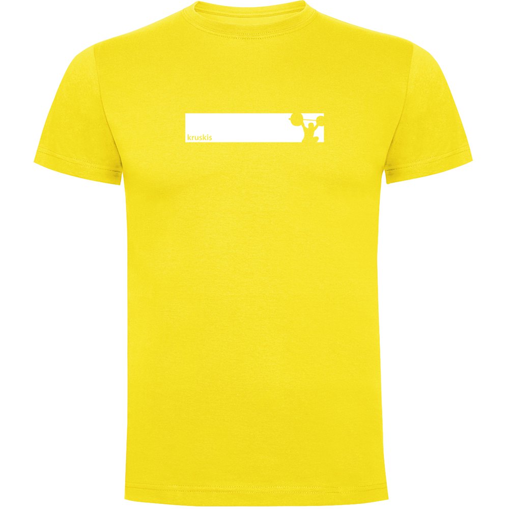Kruskis Train Frame Short Sleeve T-shirt Gelb L Mann Kruskis Train Frame Short Sleeve T-shirt Gelb L Mann von Kruskis