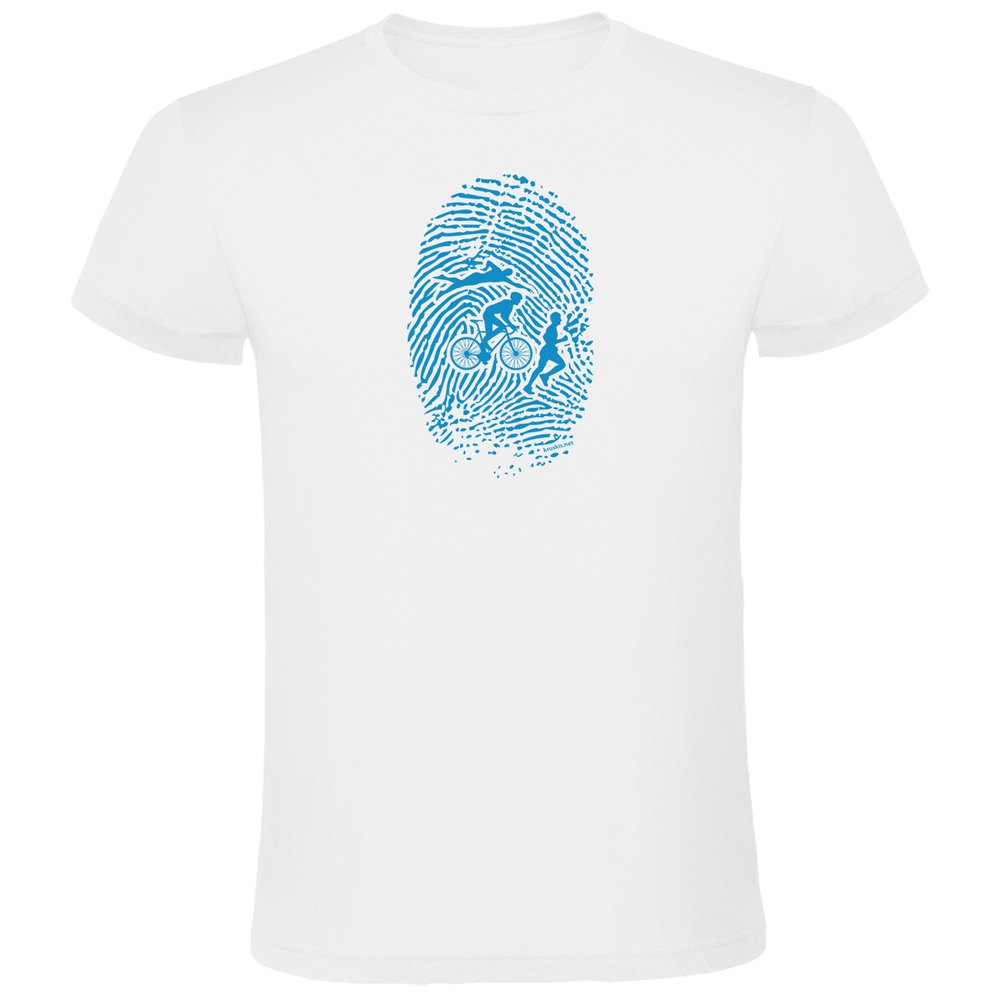 Kruskis Triathlon Fingerprint Short Sleeve T-shirt Weiß S Mann Kruskis Triathlon Fingerprint Short Sleeve T-shirt Weiß S Mann von Kruskis
