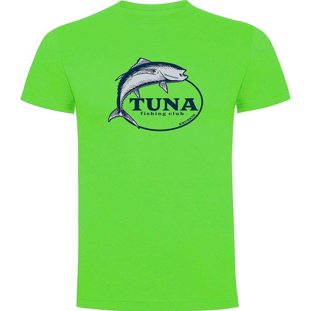 Kruskis Tuna Fishing Club Short Sleeve T-shirt Grün M Mann von Kruskis