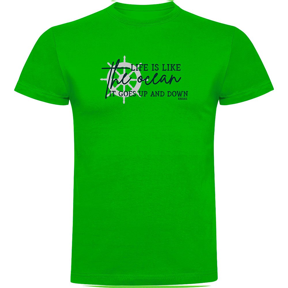 Kruskis Up And Down Short Sleeve T-shirt Grün S Mann Kruskis Up And Down Short Sleeve T-shirt Grün S Mann von Kruskis
