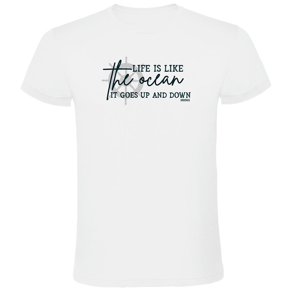 Kruskis Up And Down Short Sleeve T-shirt Weiß M Mann Kruskis Up And Down Short Sleeve T-shirt Weiß M Mann von Kruskis