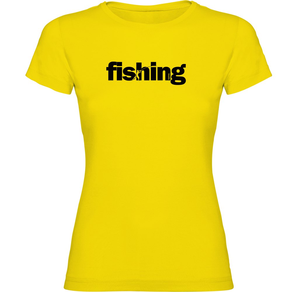 Kruskis Word Fishing Short Sleeve T-shirt Gelb M Frau Kruskis Word Fishing Short Sleeve T-shirt Gelb M Frau von Kruskis