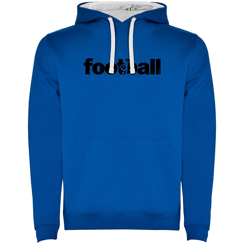 Kruskis Word Football Two-colour Hoodie Blau M Mann von Kruskis