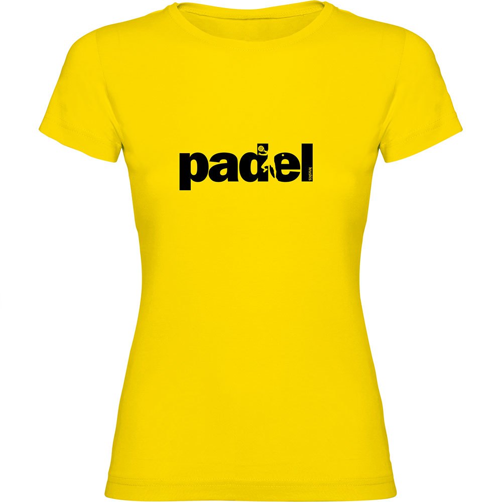 Kruskis Word Padel Short Sleeve T-shirt Gelb L Frau Kruskis Word Padel Short Sleeve T-shirt Gelb L Frau von Kruskis