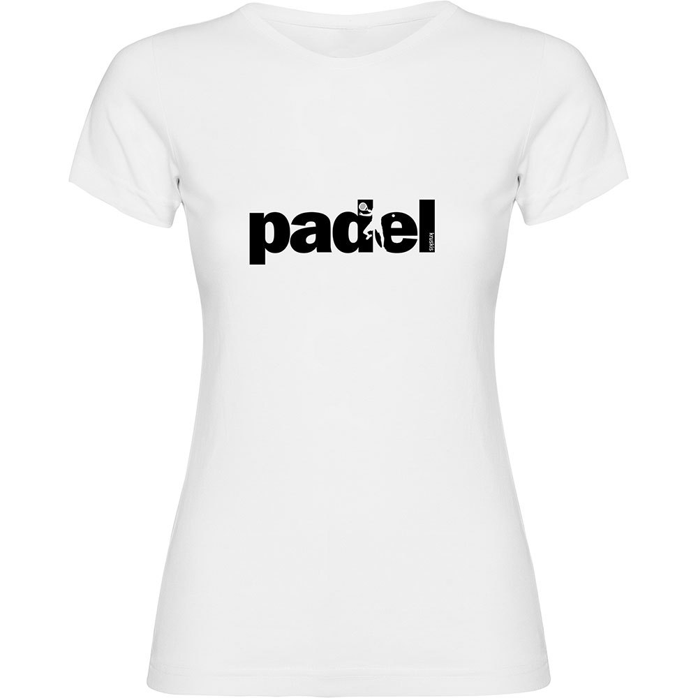 Kruskis Word Padel Short Sleeve T-shirt Weiß XL Frau Kruskis Word Padel Short Sleeve T-shirt Weiß XL Frau von Kruskis