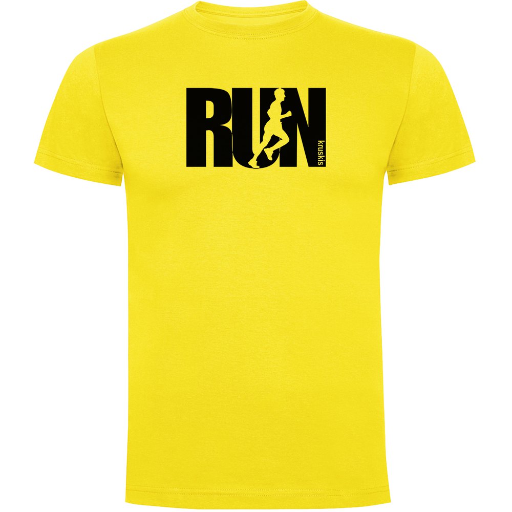 Kruskis Word Run Short Sleeve T-shirt Gelb 2XL Mann Kruskis Word Run Short Sleeve T-shirt Gelb 2XL Mann von Kruskis