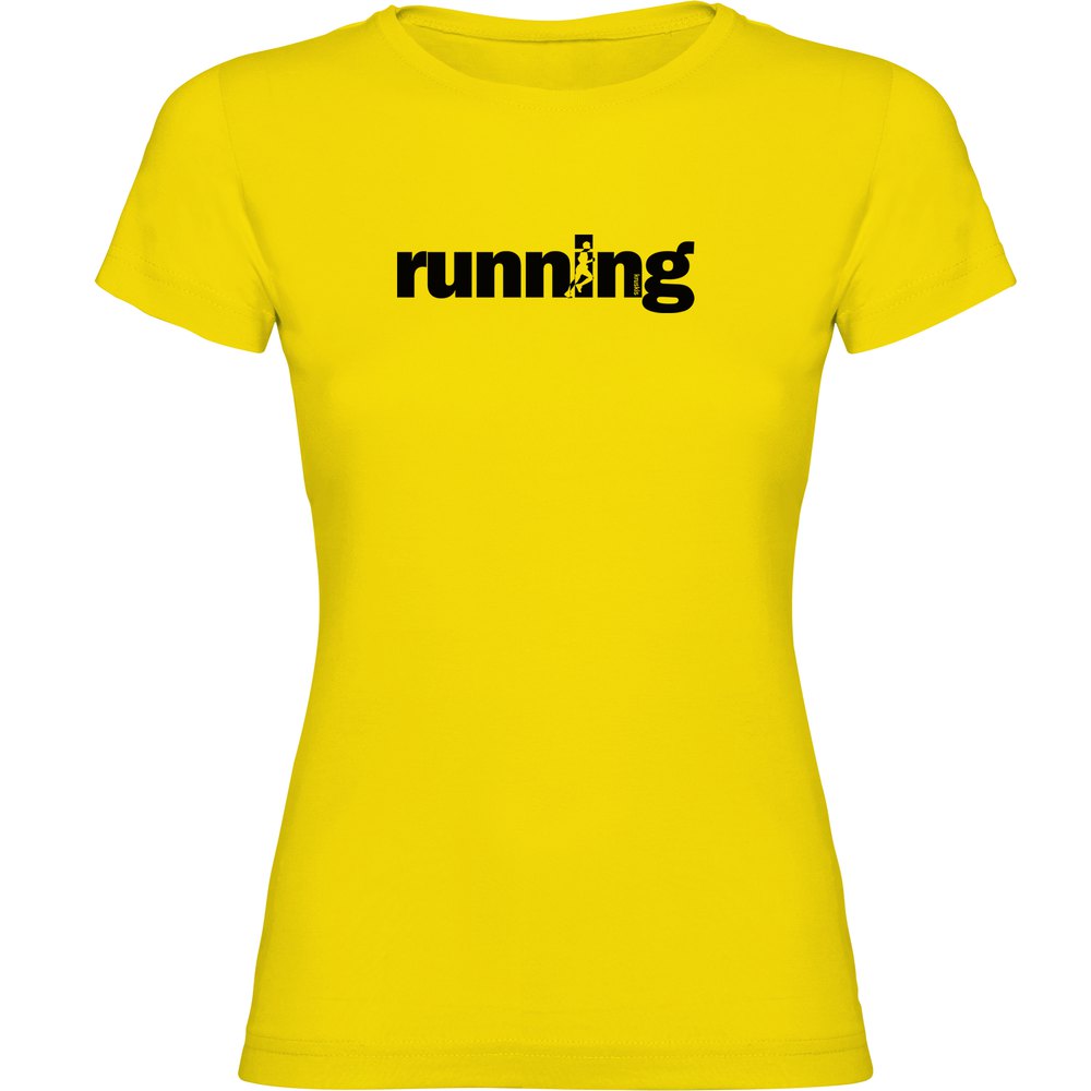 Kruskis Word Running Short Sleeve T-shirt Gelb M Frau Kruskis Word Running Short Sleeve T-shirt Gelb M Frau von Kruskis