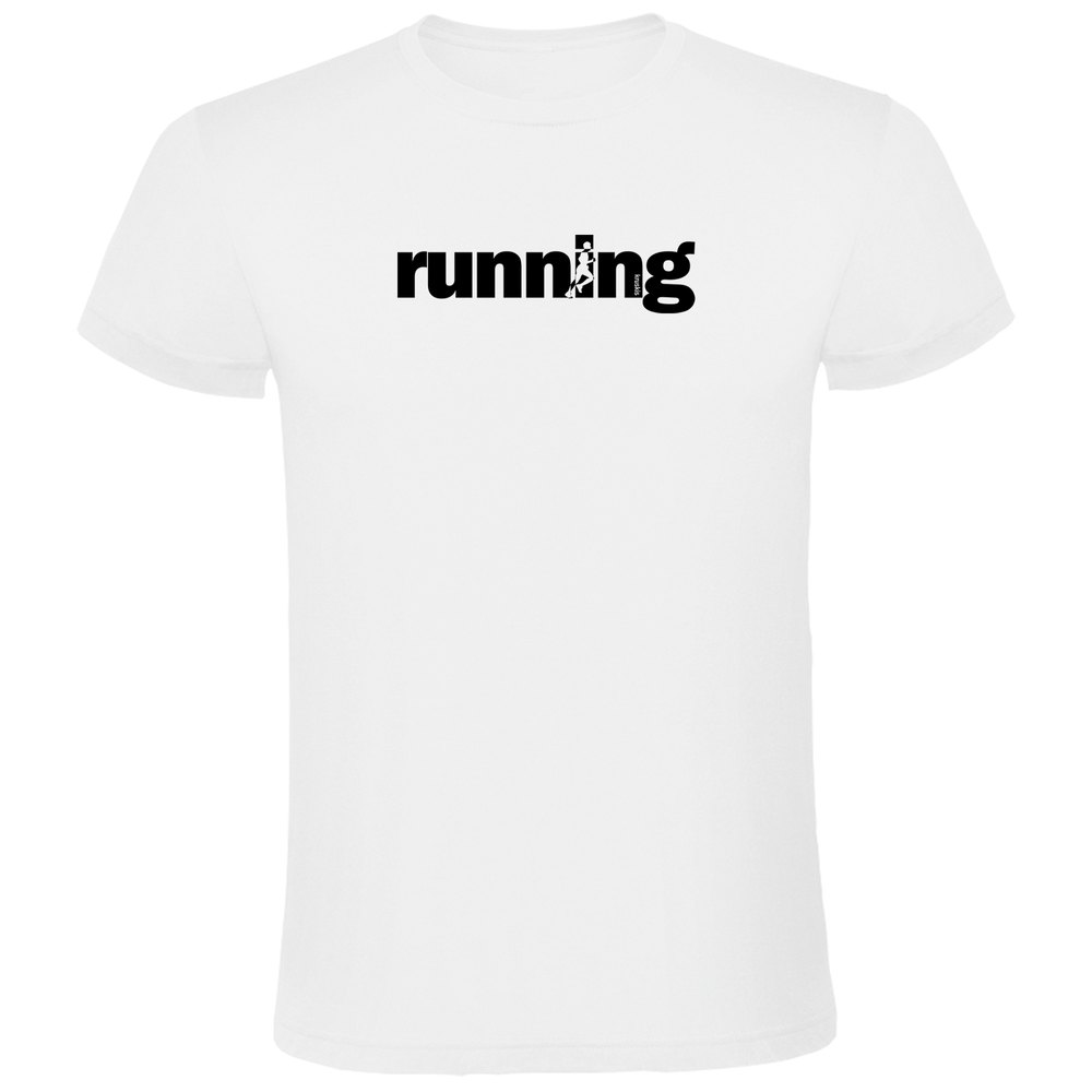 Kruskis Word Running Short Sleeve T-shirt Weiß XL Mann von Kruskis