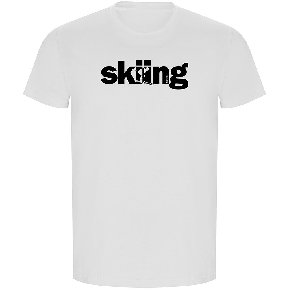 Kruskis Word Skiing Eco Short Sleeve T-shirt Weiß M Mann Kruskis Word Skiing Eco Short Sleeve T-shirt Weiß M Mann von Kruskis