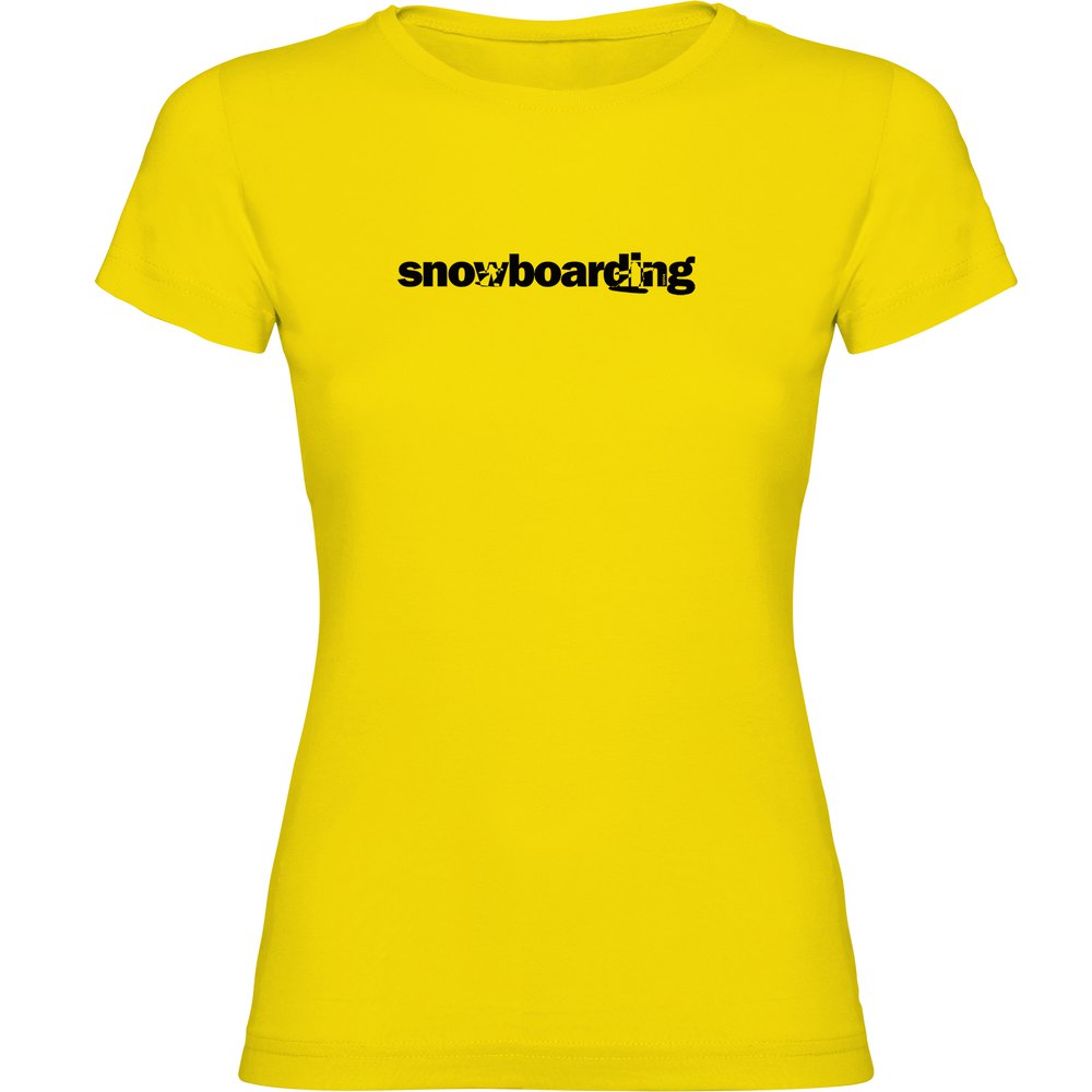 Kruskis Word Snowboarding Short Sleeve T-shirt Gelb S Frau Kruskis Word Snowboarding Short Sleeve T-shirt Gelb S Frau von Kruskis