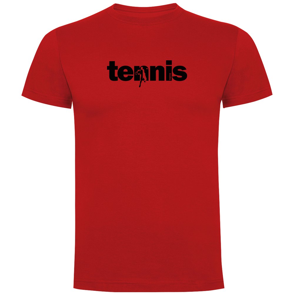 Kruskis Word Tennis Short Sleeve T-shirt Rot XL Mann von Kruskis