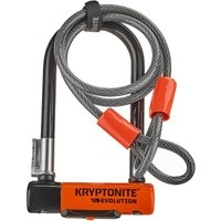 Kryptonite Evolution Mini-7 Bügelschloss inkl. KryptoFlex Schlaufenkabel Kryptonite Evolution Mini-7 Bügelschloss inkl. KryptoFlex Schlaufenkabel von Kryptonite