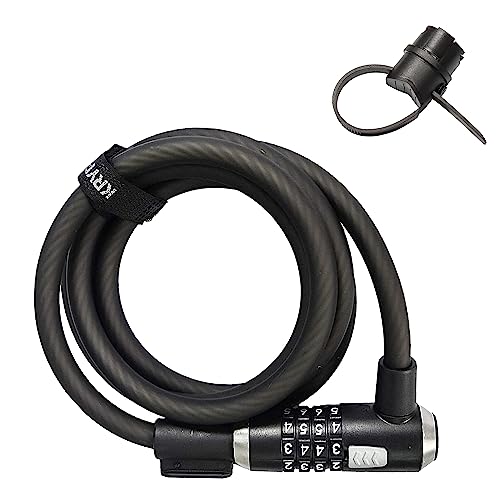 Kryptonite Unisex – Erwachsene Kryptoflex Schlösser, Schwarz, 180 cm Kryptonite Unisex – Erwachsene Kryptoflex Schlösser, Schwarz, 180 cm von Kryptonite