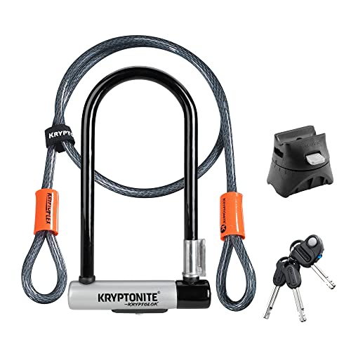 Kryptonite KRYPTOLOK STD Kabel Kryptoflex Verschluss Mit Schnur, schwarz/Silber/orange, One Size Kryptonite KRYPTOLOK STD Kabel Kryptoflex Verschluss Mit Schnur, schwarz/Silber/orange, One Size von Kryptonite