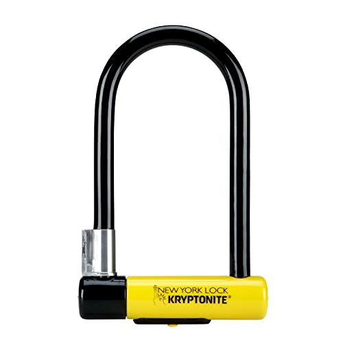 Kryptonite New York Lock Standard (10x20cm) Fahrradschloss, Yellow, 10 x 20 cm von Kryptonite