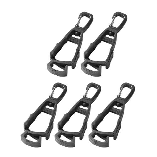 Ksikdeg 5 Stück Handschuhe Gürtelclips Arbeitsclip Handschuhe Greifer Clip Halter Arbeitswerkzeuge Greifer Clip von Ksikdeg