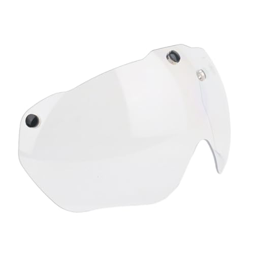 Ksikdeg Magnetische Fahrradhelm-Schutzbrille, abnehmbare Sonnenblende, abnehmbare Sonnen-Windschutzscheibe für Fahrradhelm, winddicht, Sport von Ksikdeg