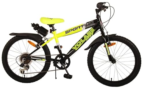 Kubbinga Unisex Kinder Sportfahrrad, gelb, 20 Zoll, Kugel, mit 7-Gang-Schaltung kinderfahrrad Kubbinga Unisex Kinder Sportfahrrad, gelb, 20 Zoll, Kugel, mit 7-Gang-Schaltung kinderfahrrad von Kubbinga