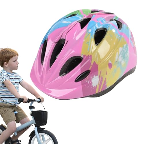 Kuehssn Kinderhelme,Kinderfahrradhelme - Atmungsaktive Sporthelme - Verstellbare Helme mit Farbverlauf, Helme für Kinder, Kleinkinder, Mädchen und Jungen zum Radfahren, Skaten, Fahrrad, Roller von Kuehssn