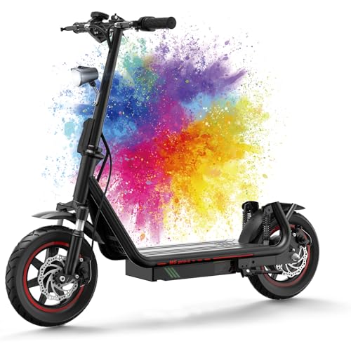 E Scooter,Elektro Elektroroller Erwachsene Elektroscooter,E Roller Offroad,Elektro Scooter Roller,(45 Km Reichweite,48V13Ah,150 KG Tragkraft)-M5 PRO S von Kukirin