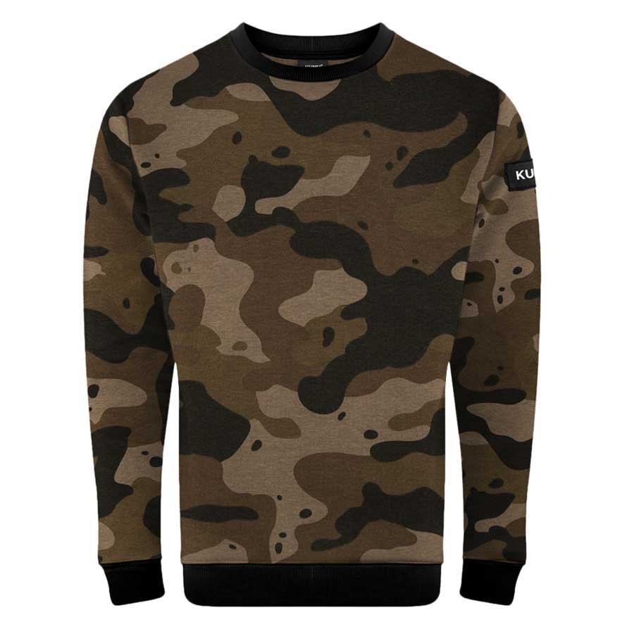 Kumu Deception Crewneck Hoodie Braun 3XL Mann Kumu Deception Crewneck Hoodie Braun 3XL Mann von Kumu