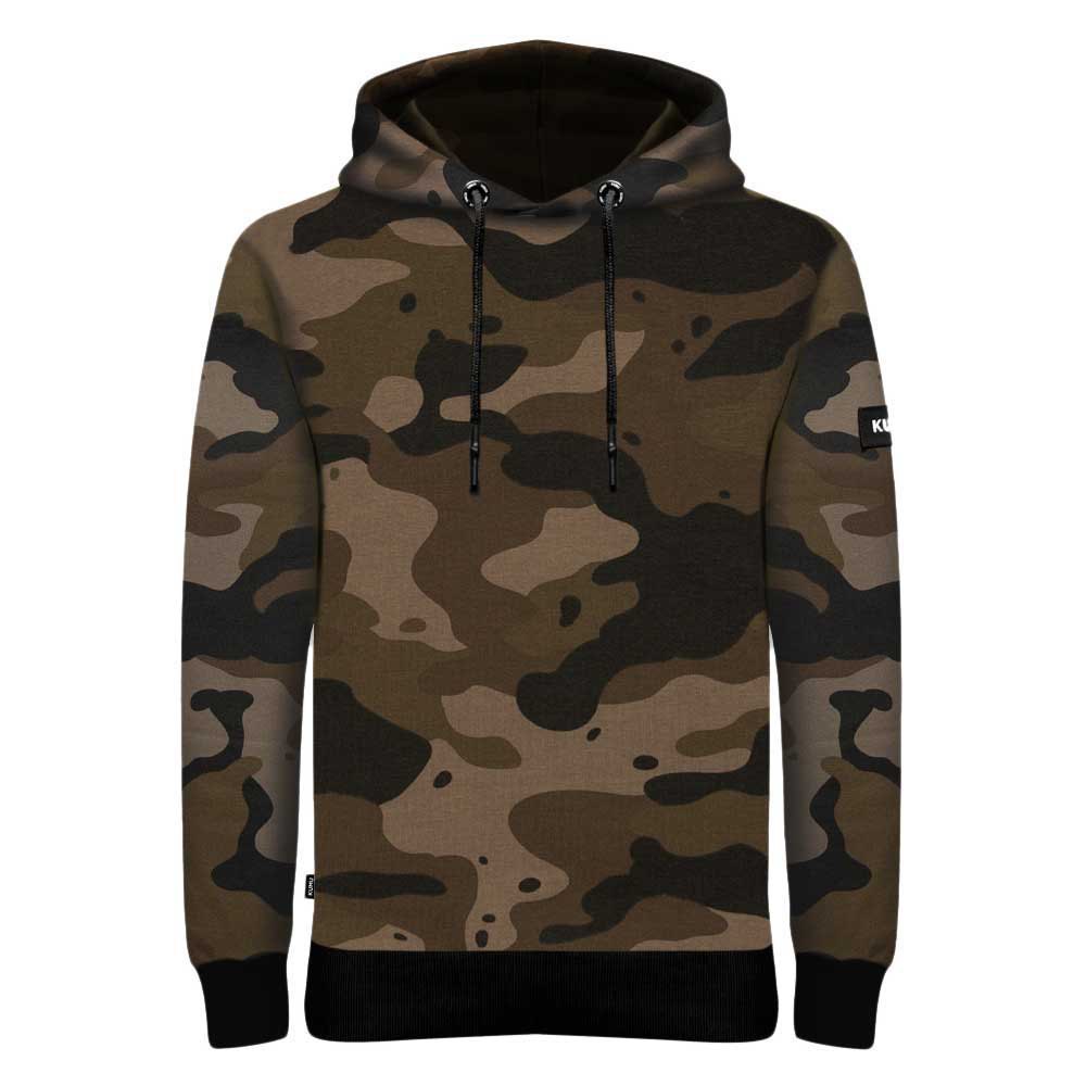 Kumu Deception Full Cammo Hoodie Grün S Mann von Kumu