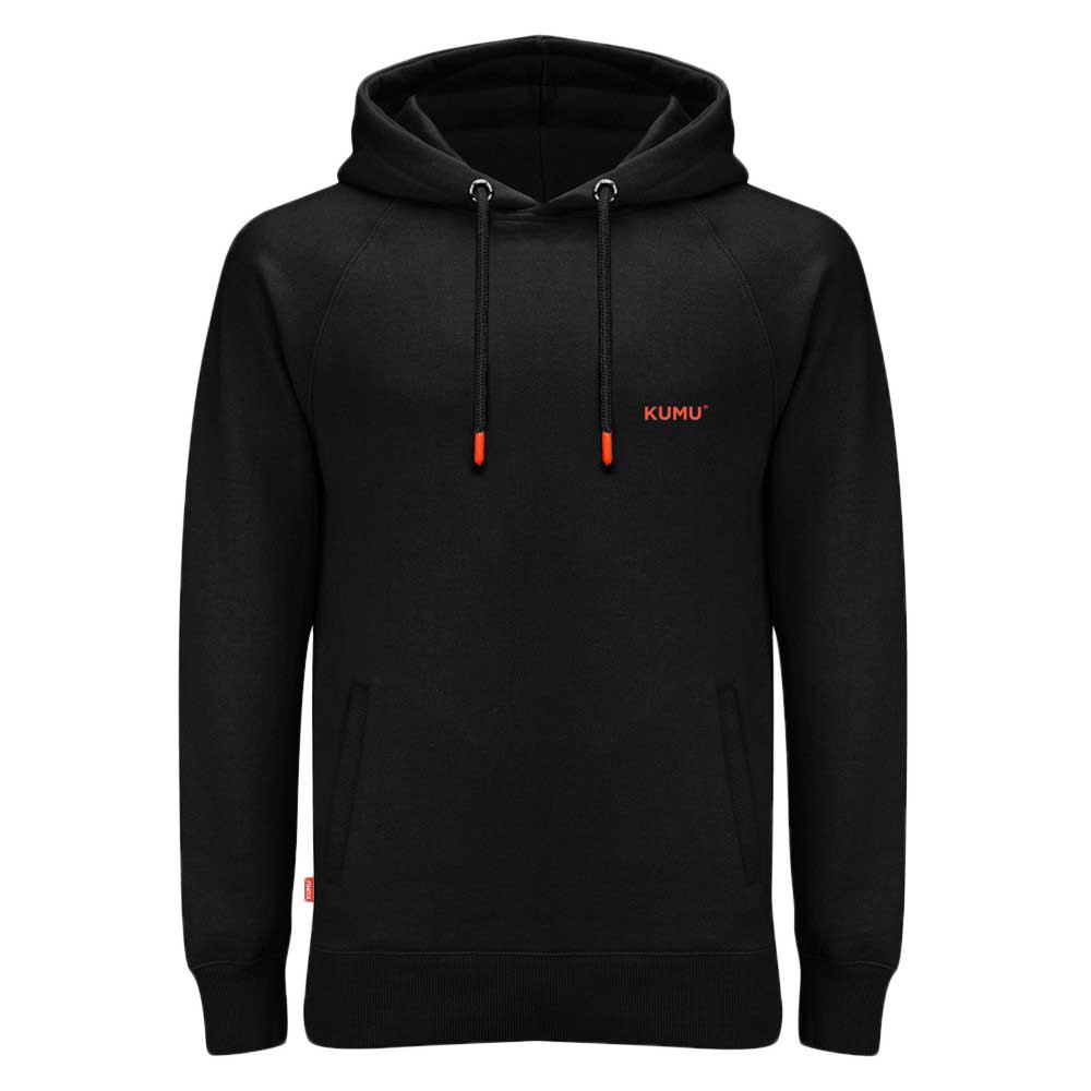 Kumu Maelstrom Hoodie Schwarz 4XL Mann von Kumu