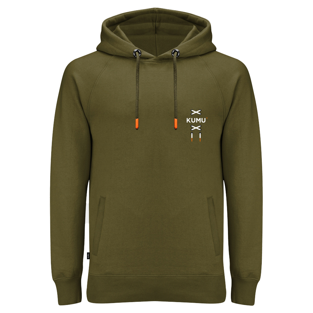 Kumu Make Your Own Luck Hoodie Grün 3XL Mann von Kumu