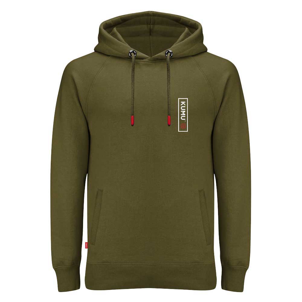 Kumu Rising Sun Hoodie Grün S Mann von Kumu