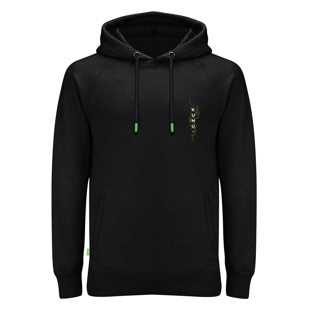 Kumu Vortex Hoodie Schwarz 2XL Mann von Kumu