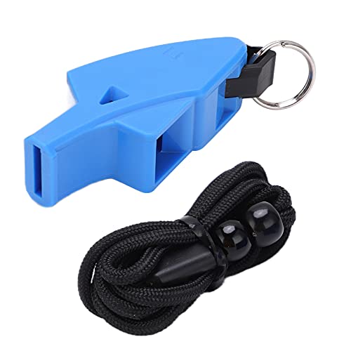 Kuuleyn Whistle Convenient and Practical Professional Football Referee Whistle with Lanyard for Coaches, Referees, Lifeguards, Teacheres, Emergency (Blue) von Kuuleyn