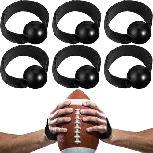 Kuyafenni American Football Fangtrainerband, Fang-Trainingshilfe, verstellbare Rugby-Fangtraining-Handschlaufe, Volleyball-Anfänger-Trainings-Fingerspitze, 6 Stück Kuyafenni American Football Fangtrainerband, Fang-Trainingshilfe, verstellbare Rugby-Fangtraining-Handschlaufe, Volleyball-Anfänger-Trainings-Fingerspitze, 6 Stück von Kuyafenni