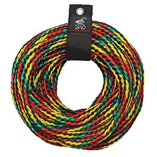 AIRHEAD Uni – Erwachsene Tow Rope Abschleppseil | 1-4 Reiter Seil für Abschlepprohre, Mehrfarbig/Meereswellen (Ocean Tides), 9/16" AIRHEAD Uni – Erwachsene Tow Rope Abschleppseil | 1-4 Reiter Seil für Abschlepprohre, Mehrfarbig/Meereswellen (Ocean Tides), 9/16" von Airhead