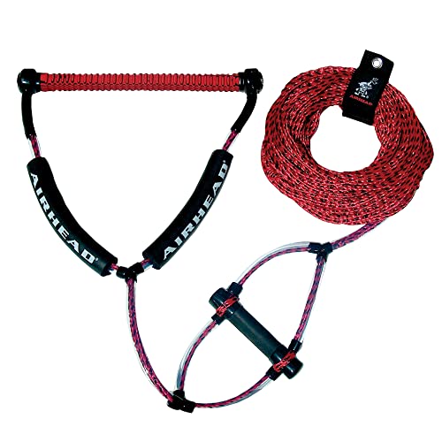 Airhead Rope with Grip Wakeboard-Seil mit PHAT-Griff, rot, Einstellbar Airhead Rope with Grip Wakeboard-Seil mit PHAT-Griff, rot, Einstellbar von Airhead