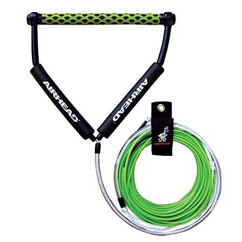 Kwik Tek Herren Airhead Dyneema Thermo-Wakeboard-Seil, Grün, 4 Sections (70 Feet) von Airhead