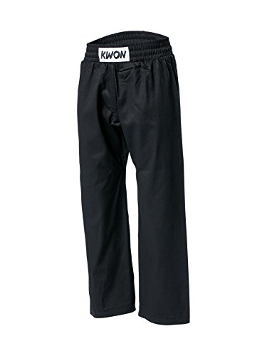 KWON Kick Pant "Boxerbund", Weiß Oder Schwarz Kwon Schwarz 160 cm von Kwon