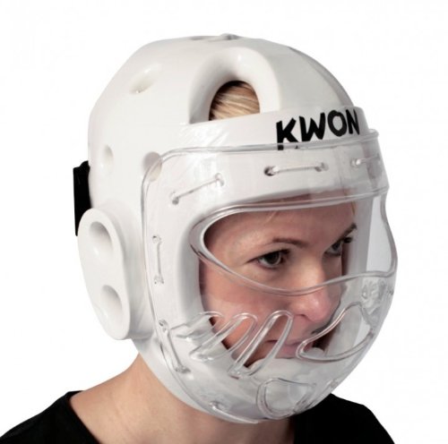 KWON Kopfschutz "Ksl", Mit Visier, Versch. Farben Kwon Weiß XL von Kwon