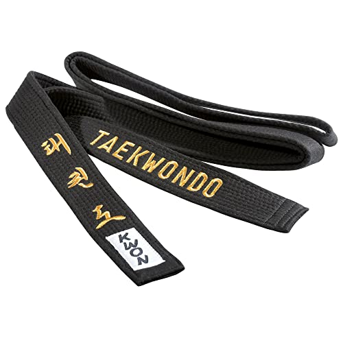 KWON Schwarzer Gürtel "Taekwondo", 5Cm Breite Kwon 280 cm KWON Schwarzer Gürtel "Taekwondo", 5Cm Breite Kwon 280 cm von Kwon