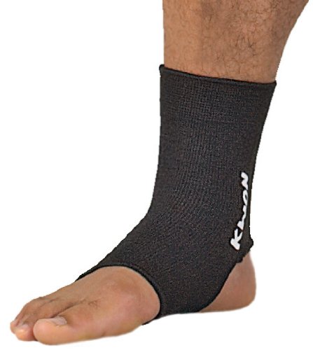KWON Uni Elastische Fußbandage, schwarz, M, 4051702 von Kwon