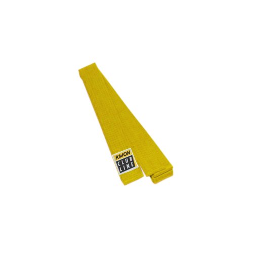 Club Line Soft Gürtel in versch. Farben (gelb, 160) von Kwon