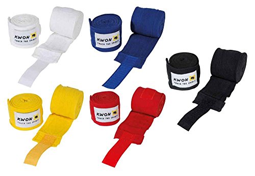 Kwon Elastische Boxbandagen gelb Kwon Elastische Boxbandagen gelb von Kwon