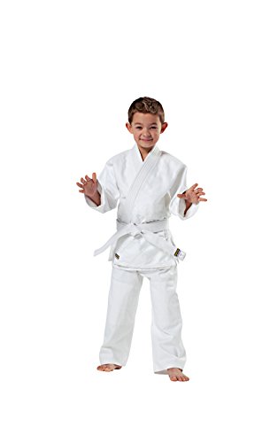 KWON Kinder Kampfsportanzug Judo Randori Anzug, Weiß, 130 EU von Kwon