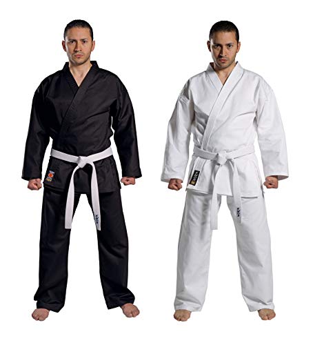 Kwon Unisex kampsport dragt Taekwondo & Karate 8 Oz Anzug, Weiß, 150 EU von Kwon