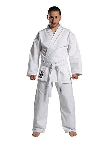 Kwon Unisex kampsport dragt Taekwondo & Karate 8 Oz Anzug, Weiß, 190 EU von Kwon