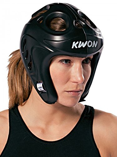 Kwon Shocklite Kopfschutz CE in 5 Farben, schwarz, Gr. L/XL von Kwon