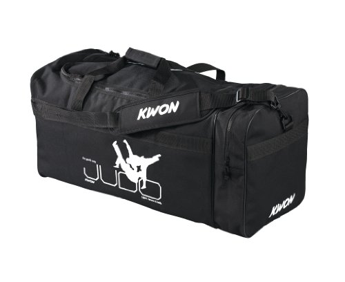 KWON Trainingstasche Judo, schwarz, 65 x 32 x 32cm, 5017001 von Kwon