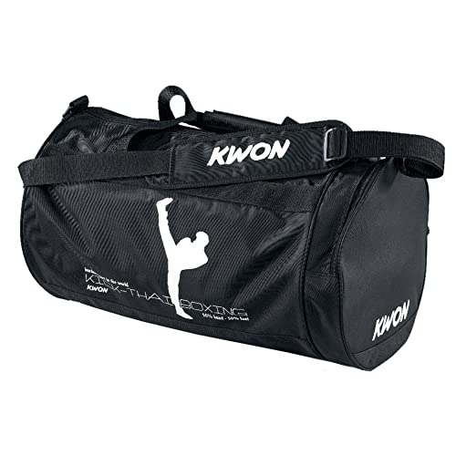 Kwon Trainingstasche Kick Thaiboxing, schwarz, 48 x 24cm, 5016004 Kwon Trainingstasche Kick Thaiboxing, schwarz, 48 x 24cm, 5016004 von Kwon