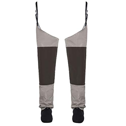 Kylebooker Fliegenfischen Wathose Herren Wasserdicht Bein Hose Stockingfoot Hüfte Wader Oberschenkel Angelhose Wathosen Angelbekleidung Atmungsaktiv Kylebooker Fliegenfischen Wathose Herren Wasserdicht Bein Hose Stockingfoot Hüfte Wader Oberschenkel Angelhose Wathosen Angelbekleidung Atmungsaktiv von Kylebooker